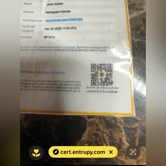 Louis Vuitton Brown and Gold Crystal-Trim Round Key Holder - Picture 8 of 10